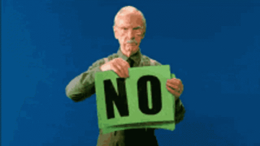 No Flip Cards GIF