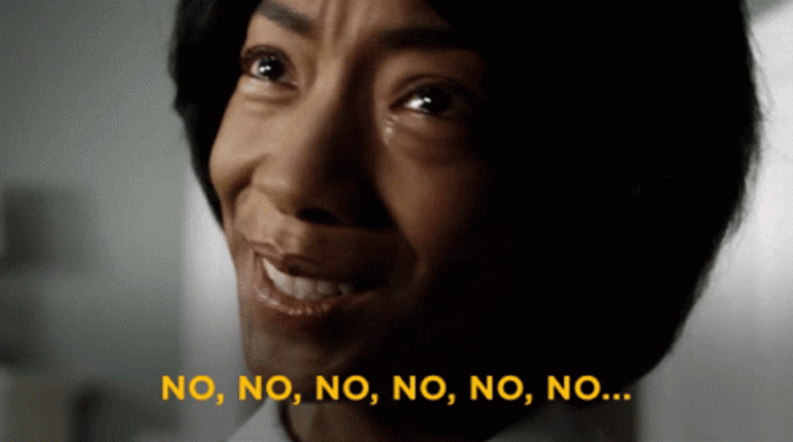 No! Get Out Movie Scene GIF