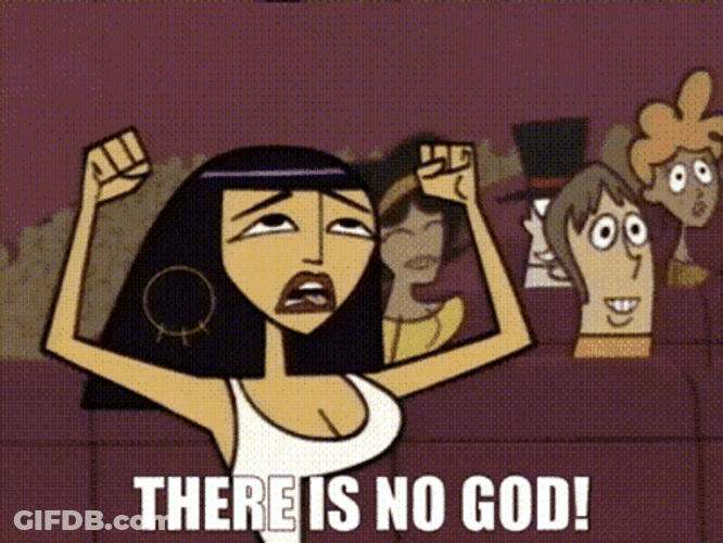 No God No Clone High Cleopatra GIF
