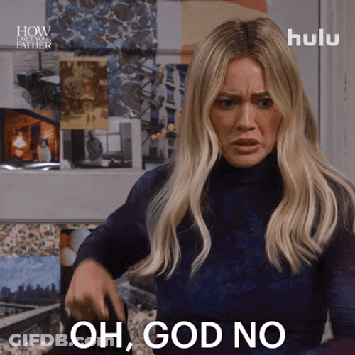 No God No Hilary Duff GIF