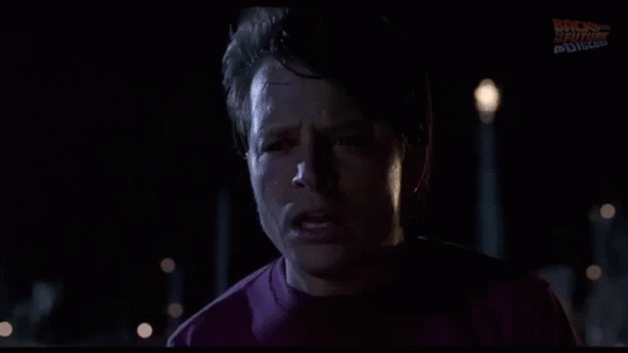 No God No Marty Mcfly GIF