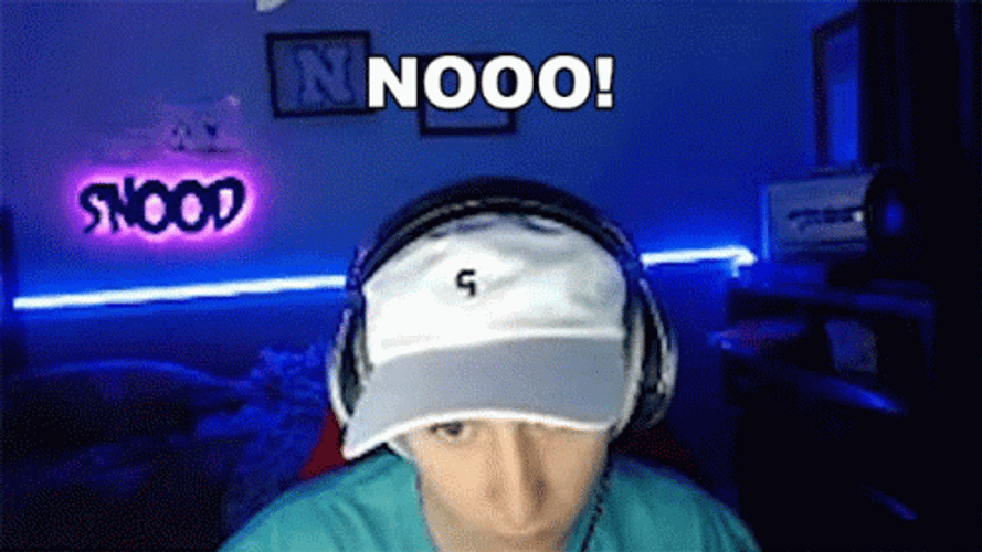 No God No Snood Gamer GIF