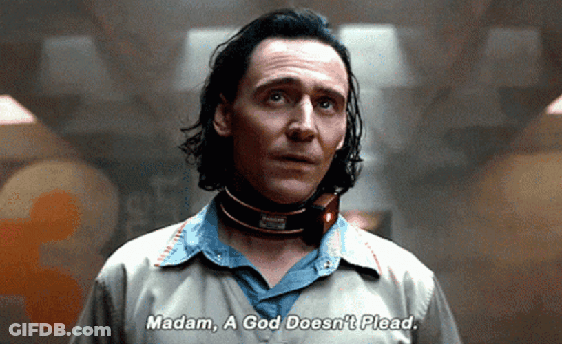 No God No Tom Hiddleston GIF