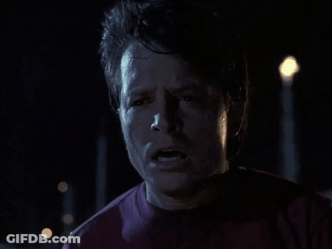 No God Please No Back To The Future Trilogy GIF