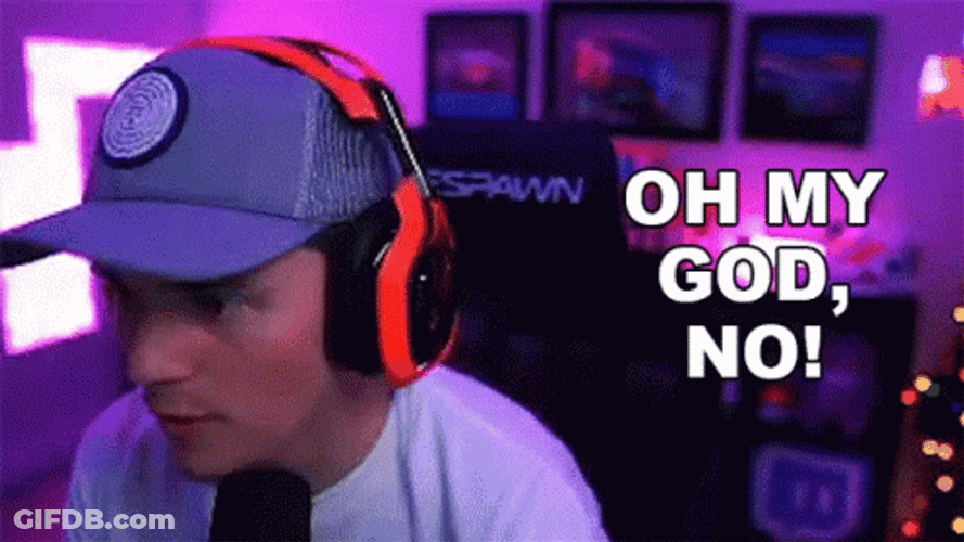 No God Please No OMG Gamer GIF