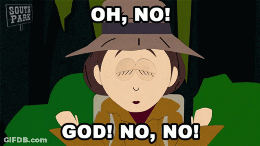 No God Please No South Park Ms Steven GIF