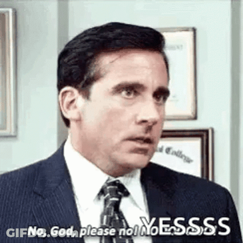 No God Please No The Office Yes GIF