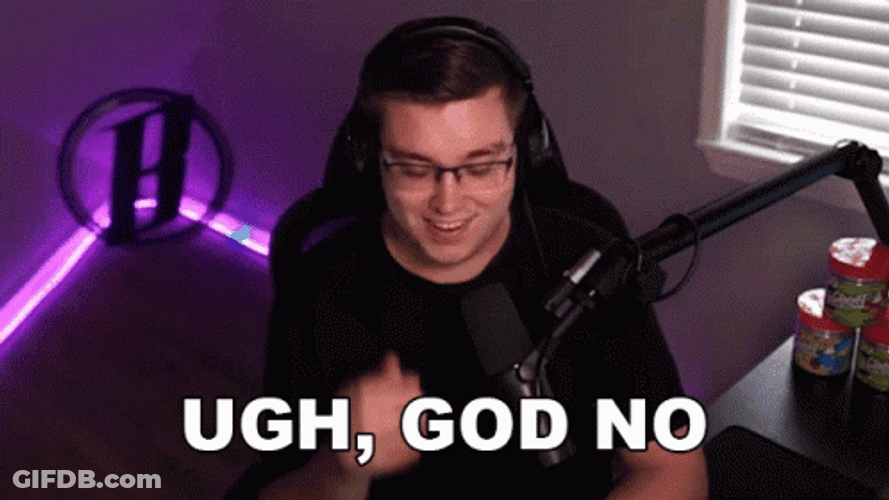 No God Please No Ugh Livestreamer GIF