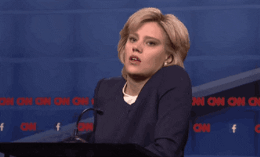 No! Hillary Clinton GIF