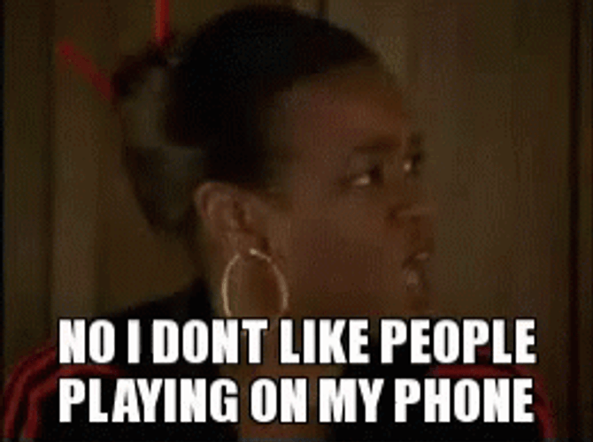 No I Don't Like People When Keeping It Real Goes Wrong GIF
