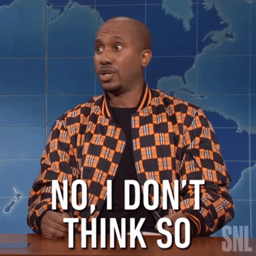 No I Don't Think I Will Chris Redd GIF