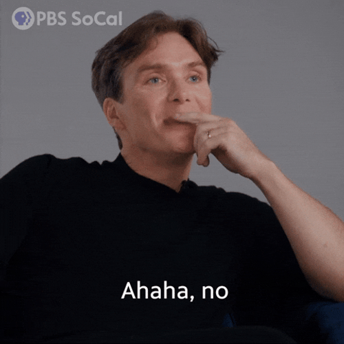 No I Don't Think I Will Cillian Murphy GIF
