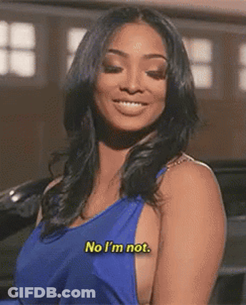 No I'm Not GIF