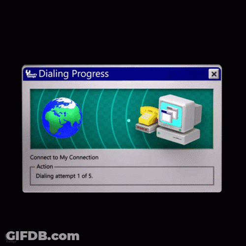 No Internet Transfer Failed GIF