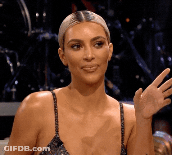 No Mistake Kim Kardashian Yep GIF