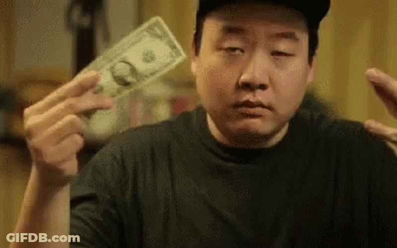 No Money Make Rain 1 Dollar GIF