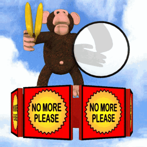 No More Please Dont Want GIF