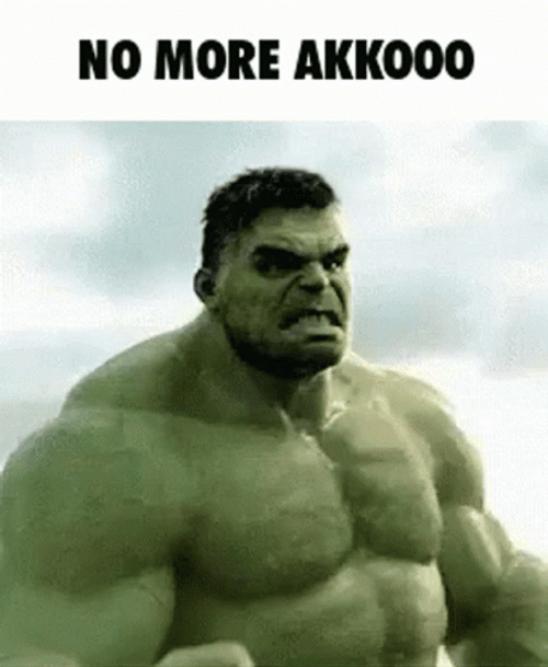 No More Screaming Hulk Roar GIF