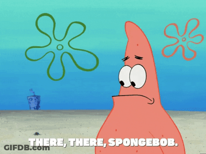 No Need To Cry Spongebob Hug Meme GIF