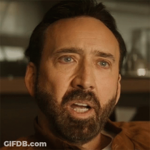 No Nick Cage GIF