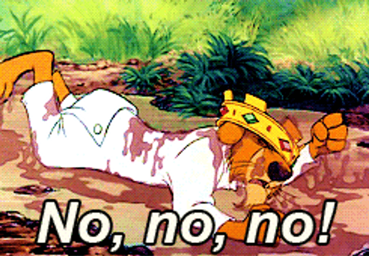 No No No Prince John Robin Hood GIF