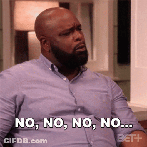 No Not Me GIF