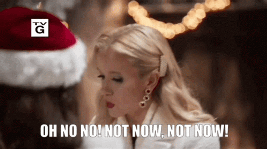No Not Now Jessy Schram GIF