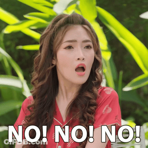 No Not Possible GIF