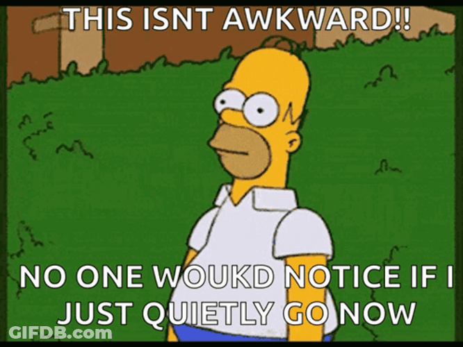 No One Would Notice If Homer Hiding GIF