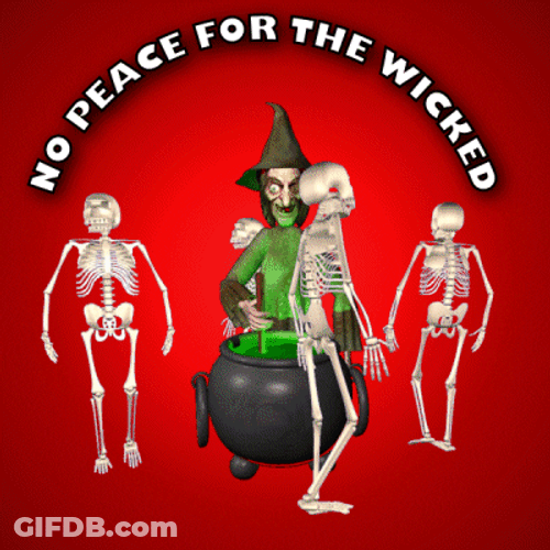 No Peace For Wicked Witch Melting GIF