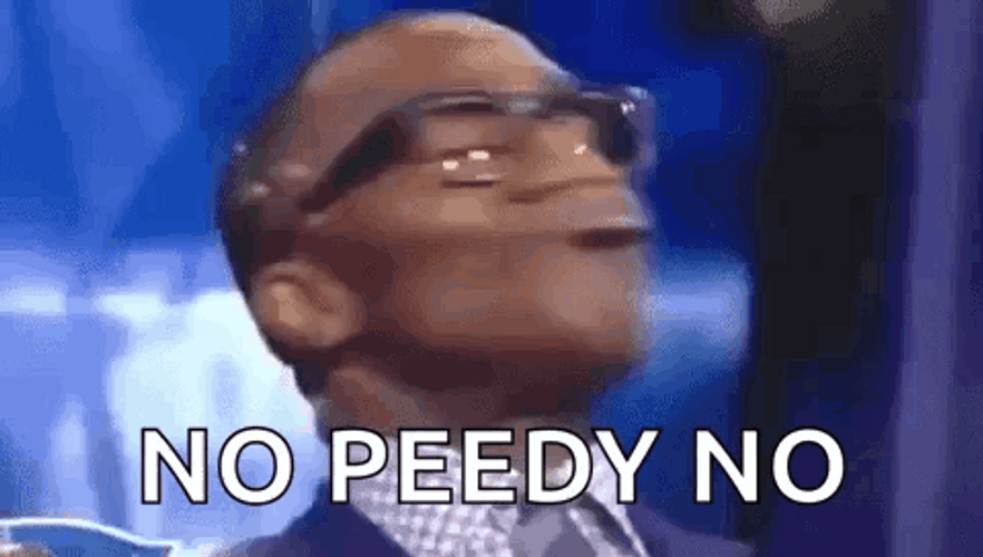 No Peedy No Shannon Sharpe Meme GIF