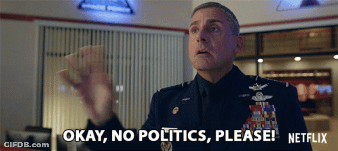 No Politics Space Force GIF