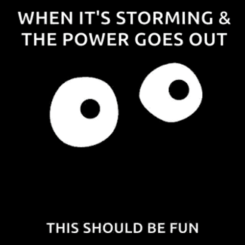 No Power Animated Googly Eyes Meme GIF