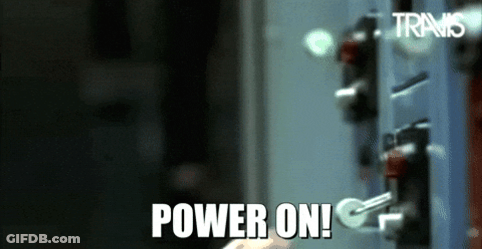 No Power Asian Lady Switching On GIF