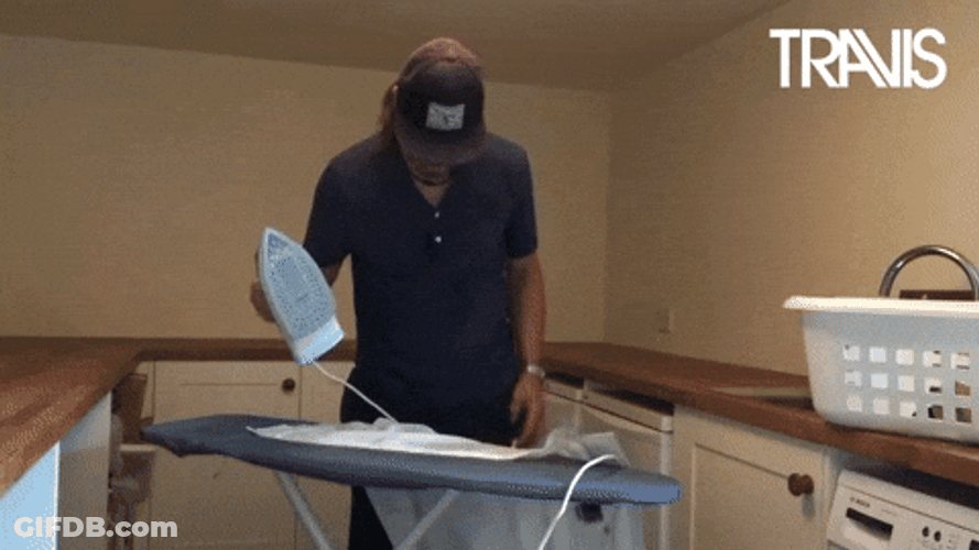 No Power Disconnected Flat Iron GIF