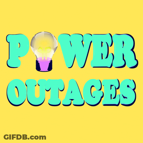 No Power Power Outages Mobile Art GIF