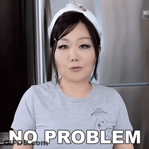 No Problem Emily Kim All Good Maangchi GIF