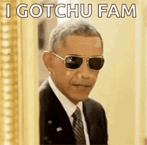 No Problem Obama Pointing I Gotchu Fam GIF