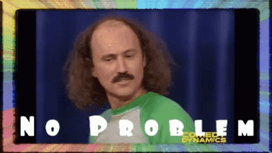 No Problemo Gallagher GIF
