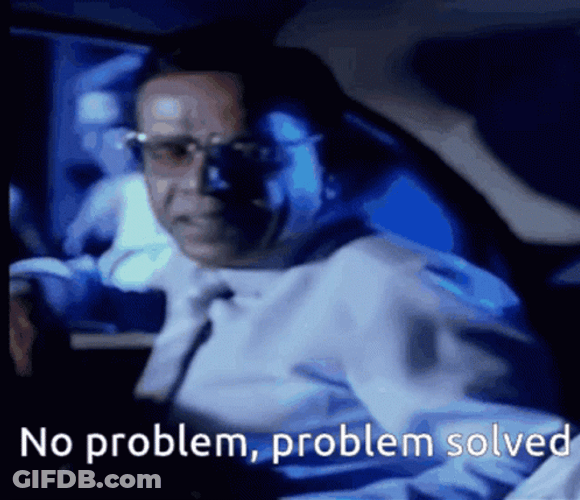 No Problemo Solved Michael GIF