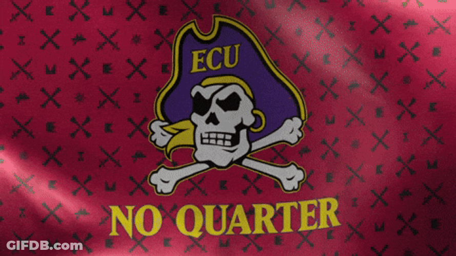 No Quarter Jolly Roger GIF