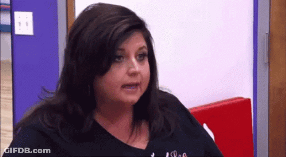 No Reaction Abby Lee Miller GIF
