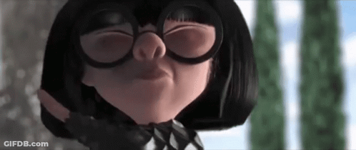 No Selfies The Incredibles Edna GIF