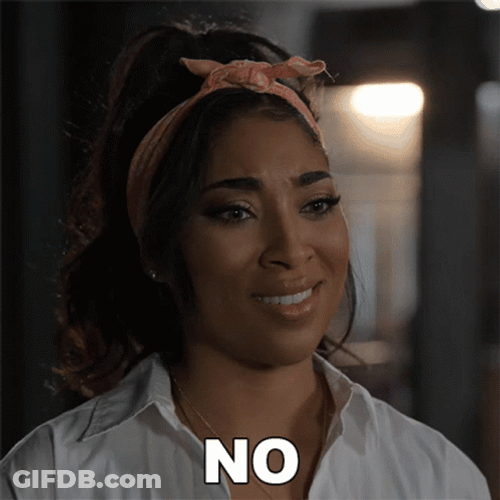 No Shake My Head Brittany Pitts GIF