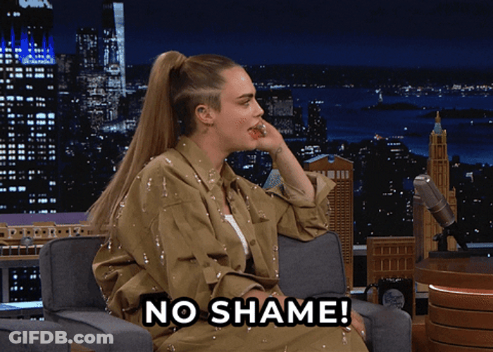 No Shame Cara Delevingne GIF