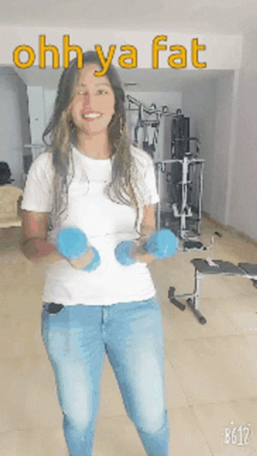 No Skinny Only Fat People GIF