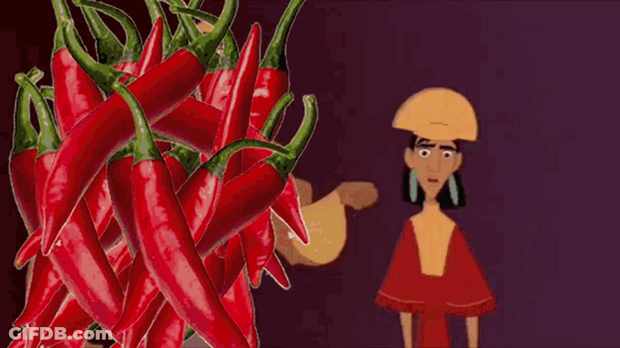 No Spicy Chili Emperor Kuzco GIF