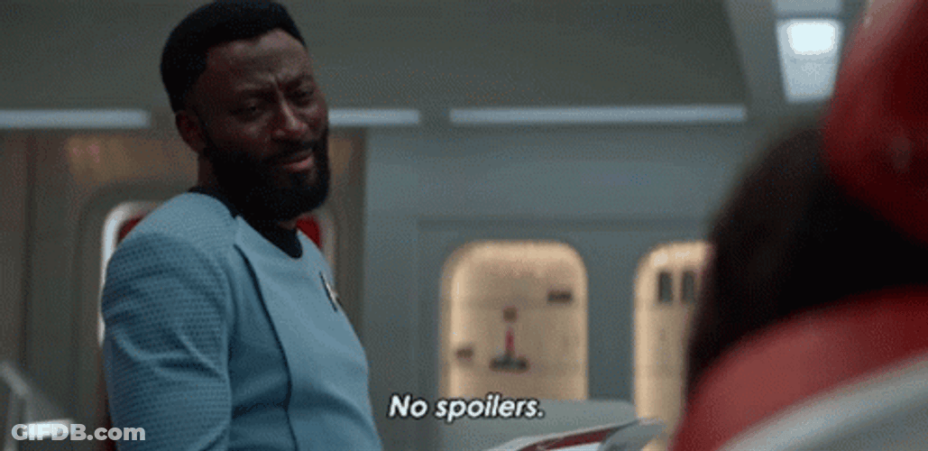 No Spoilers By Dr M Benga GIF