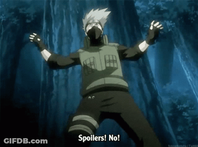 No Spoilers Kakashi Hatake GIF