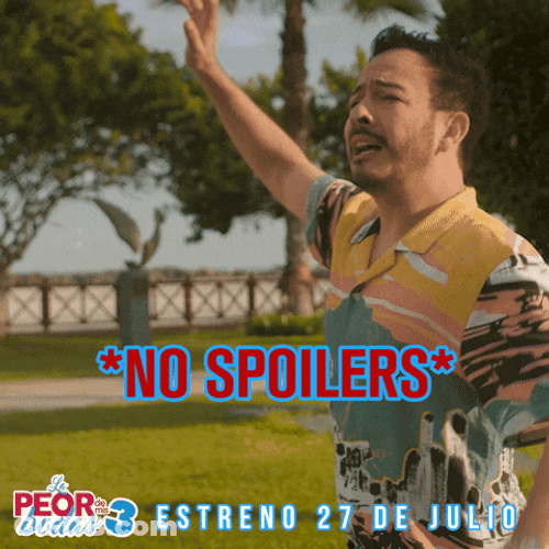 No Spoilers Man Signal GIF